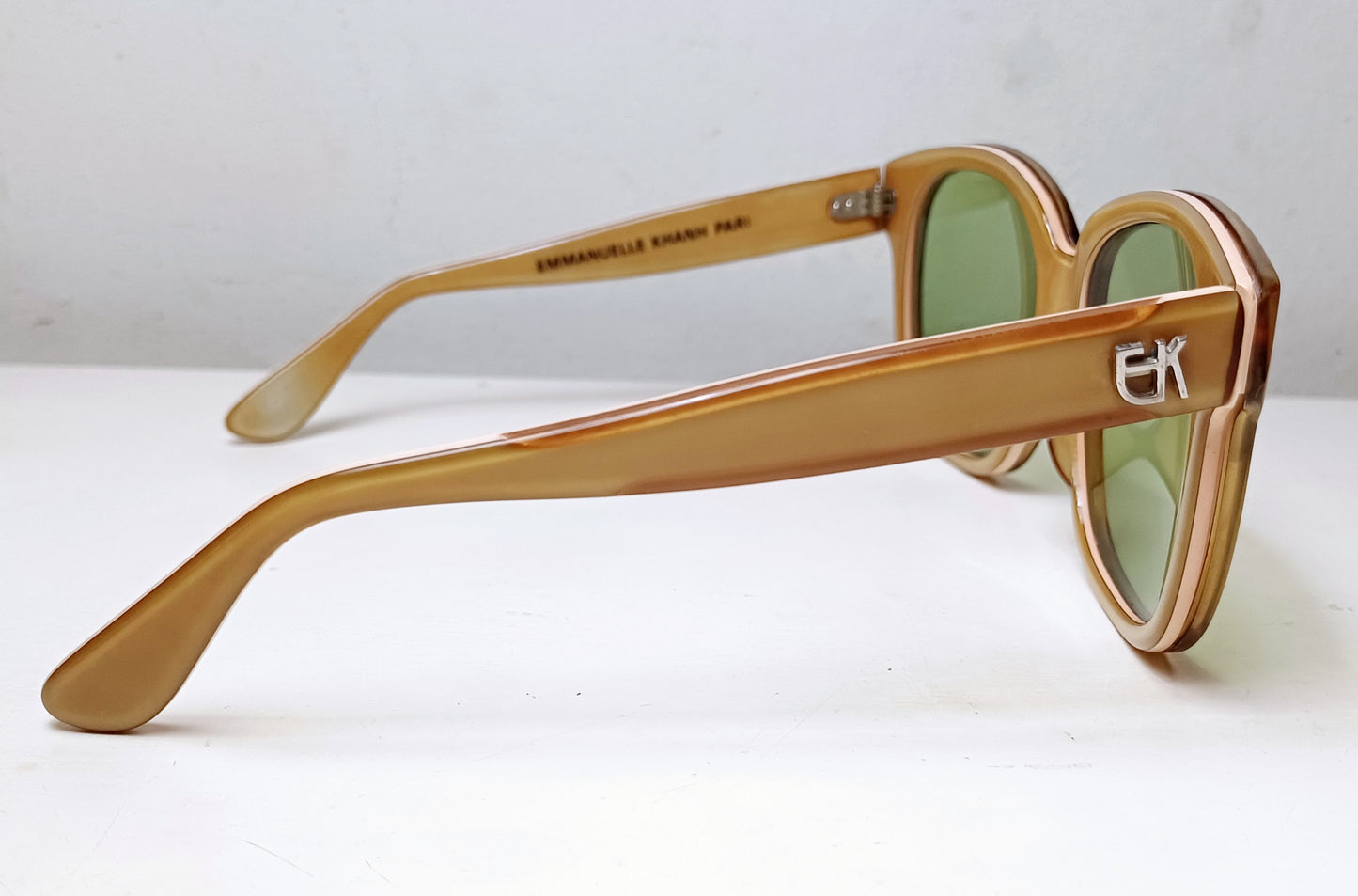 1970's EMMANUELLE KHANH sunglasses Model 8080 made in France Eyewear Classic fashion