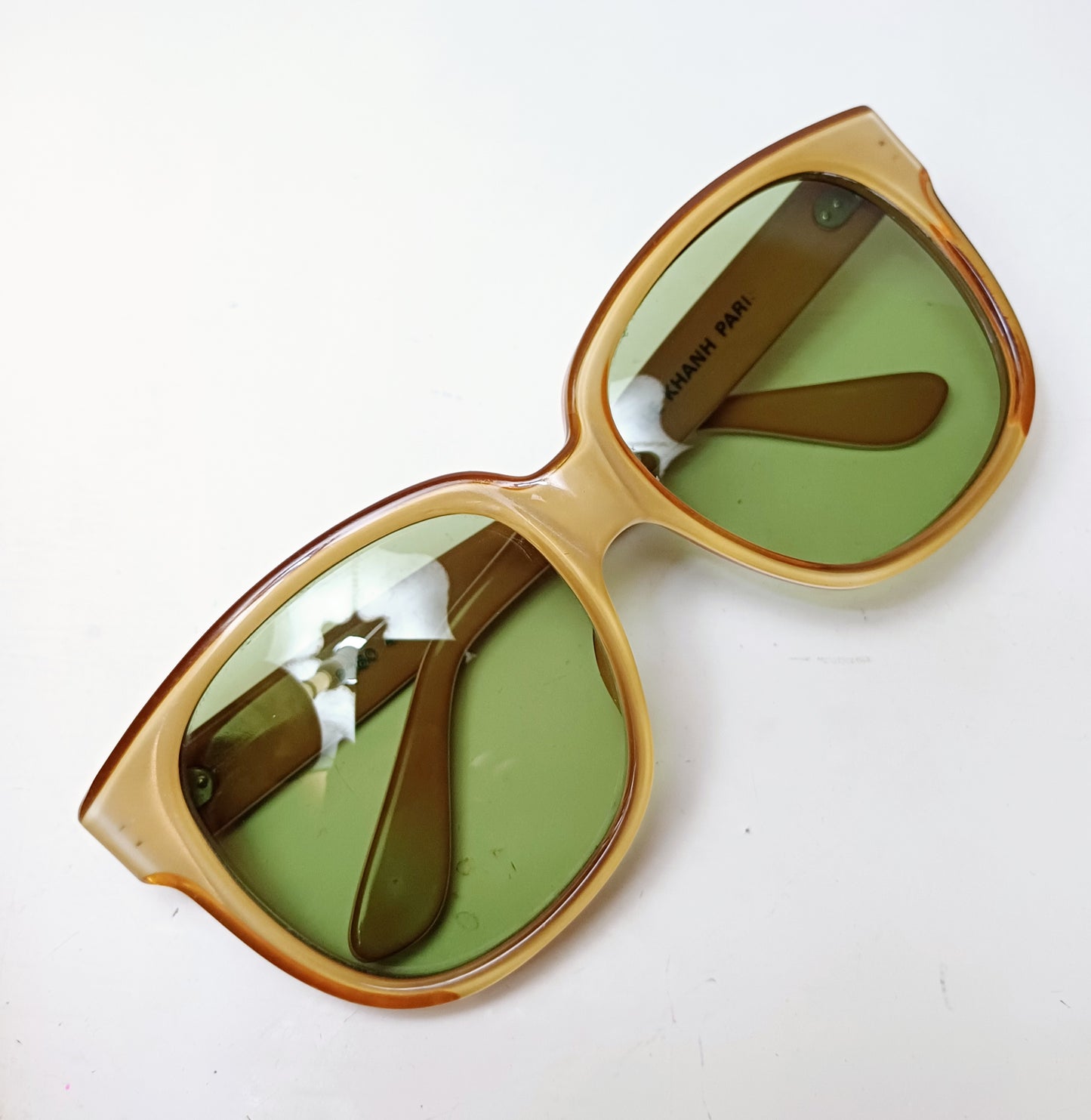 1970's EMMANUELLE KHANH sunglasses Model 8080 made in France Eyewear Classic fashion