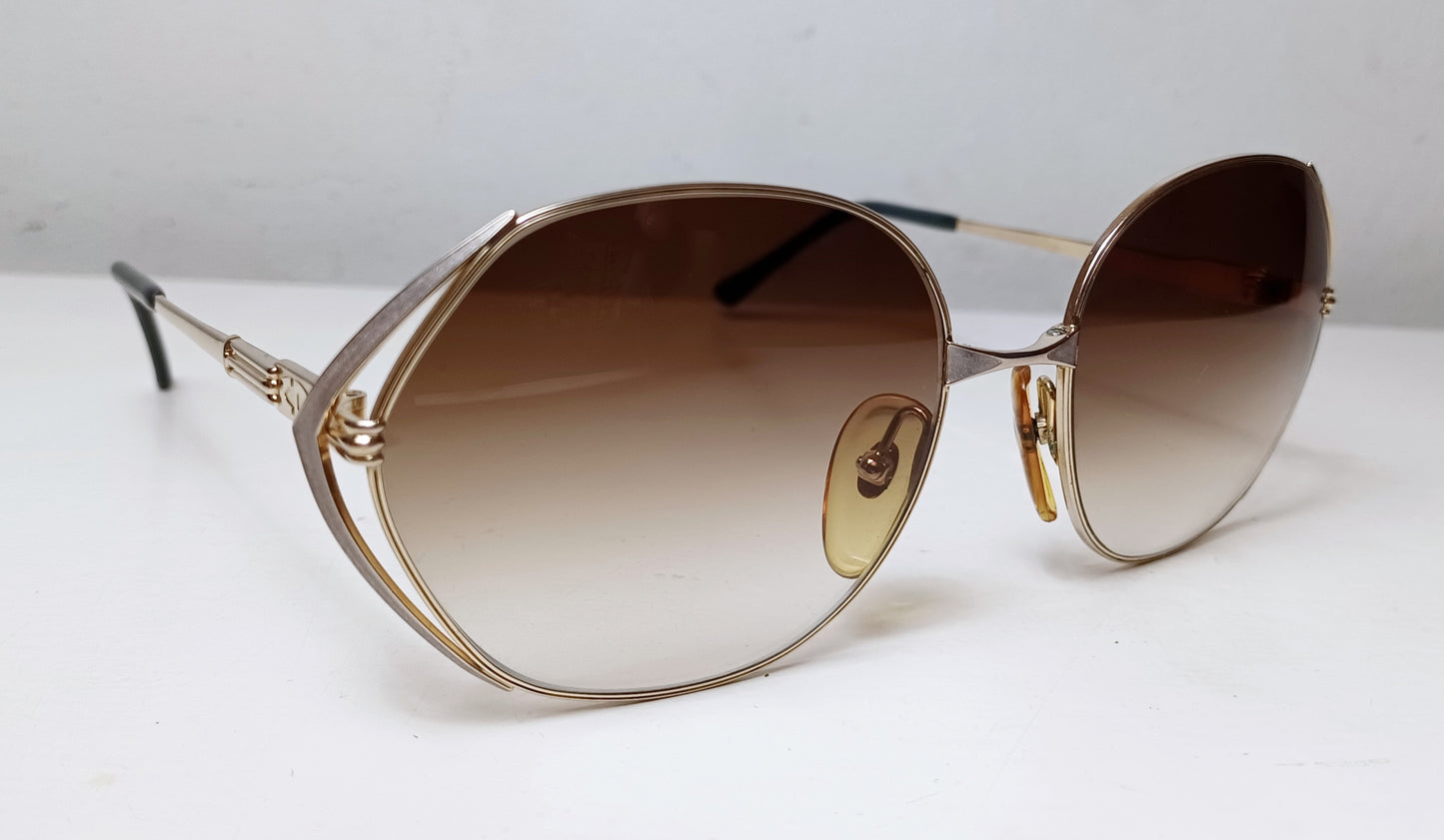 1980's Christian Dior Sunglasses Model 2302 Frame Germany Fashion Eyewear
