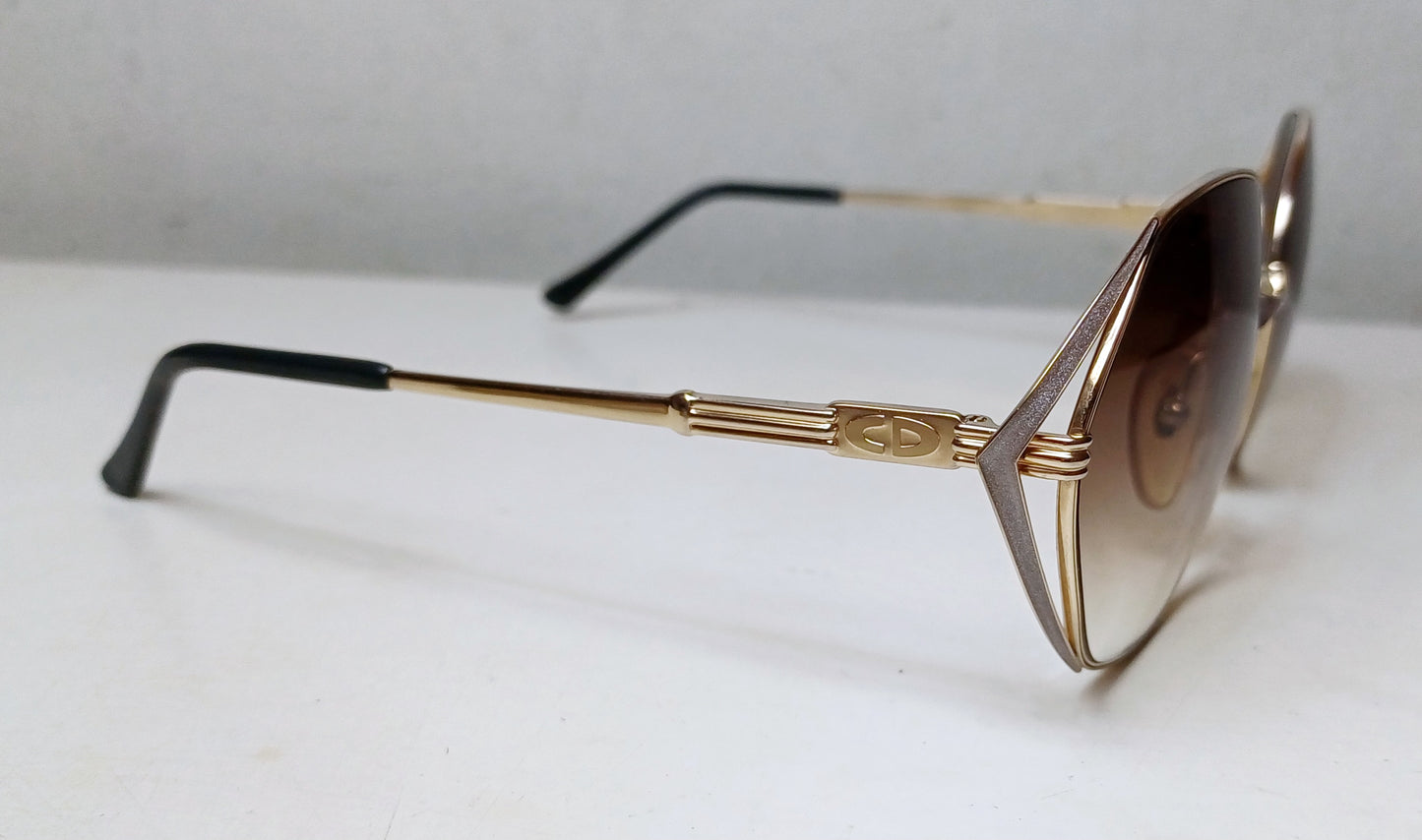 1980's Christian Dior Sunglasses Model 2302 Frame Germany Fashion Eyewear