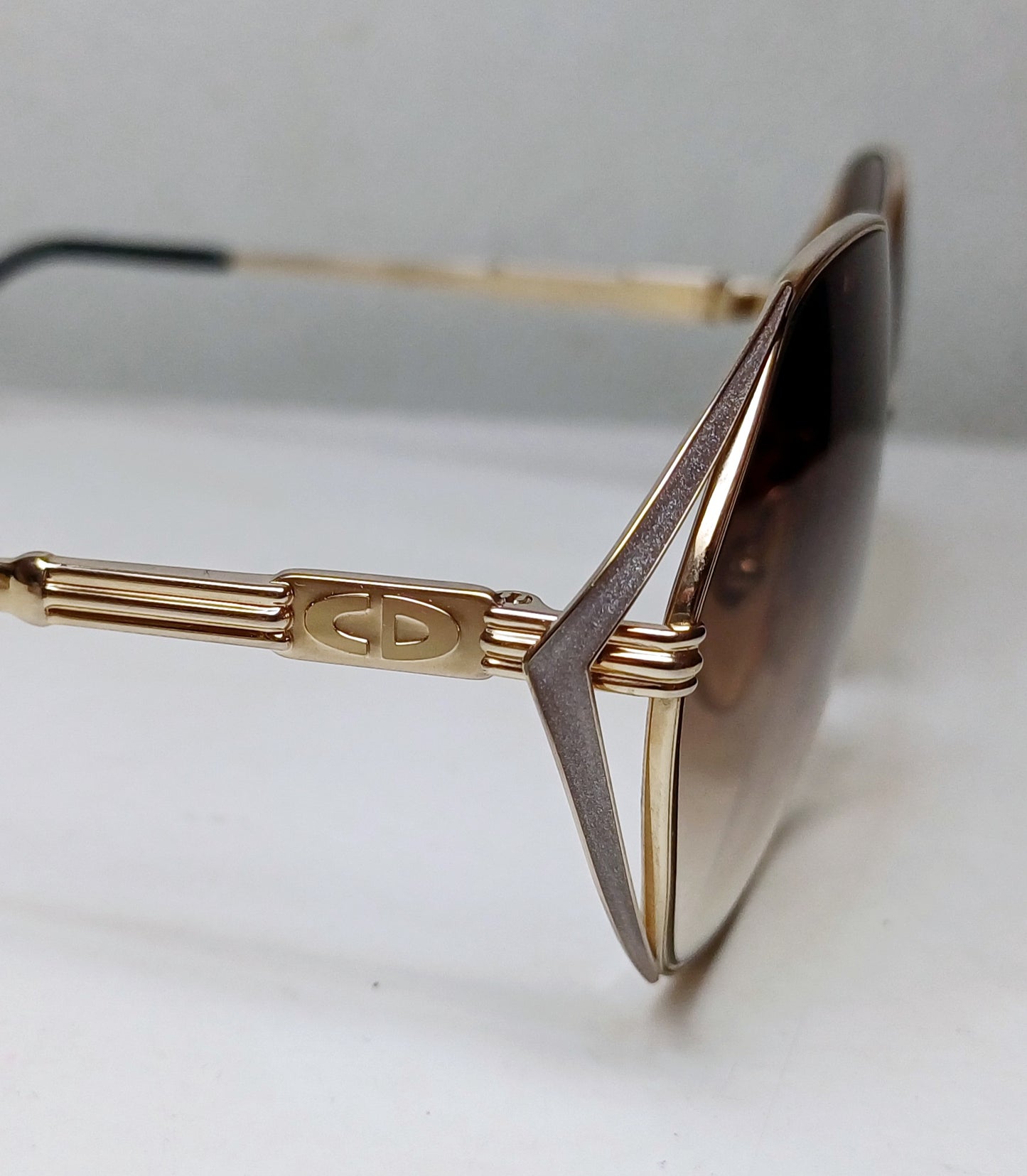 1980's Christian Dior Sunglasses Model 2302 Frame Germany Fashion Eyewear