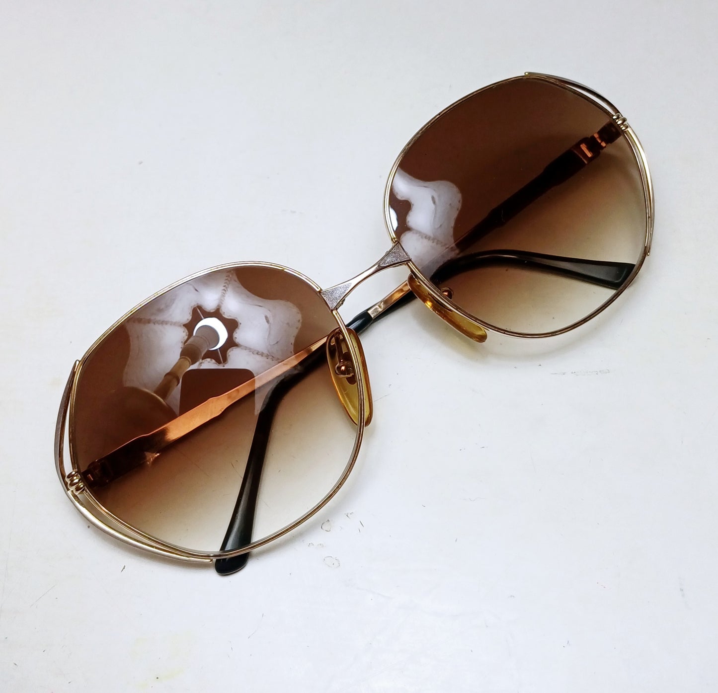 1980's Christian Dior Sunglasses Model 2302 Frame Germany Fashion Eyewear