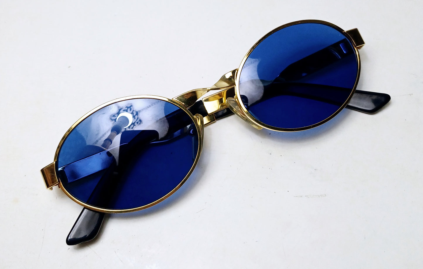 1990's MOSCHINO BY PERSOL model M29 gold 18K GP