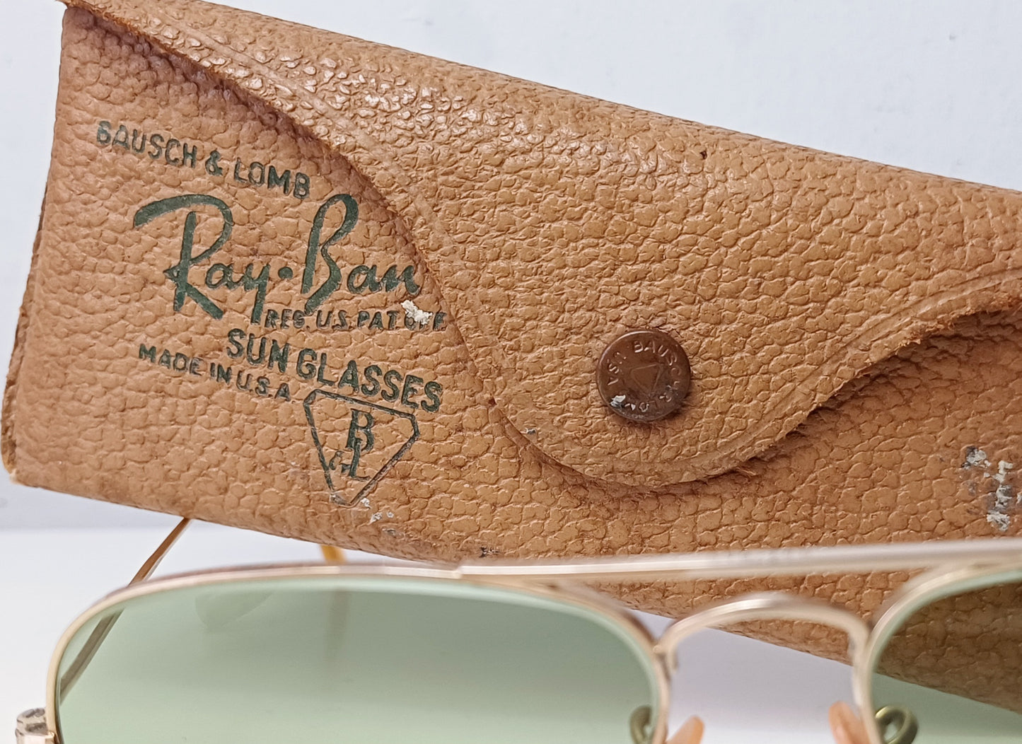 1940's RAYBAN AVIADOR B&L USA talla 1 small oro 12K GF gafas piloto