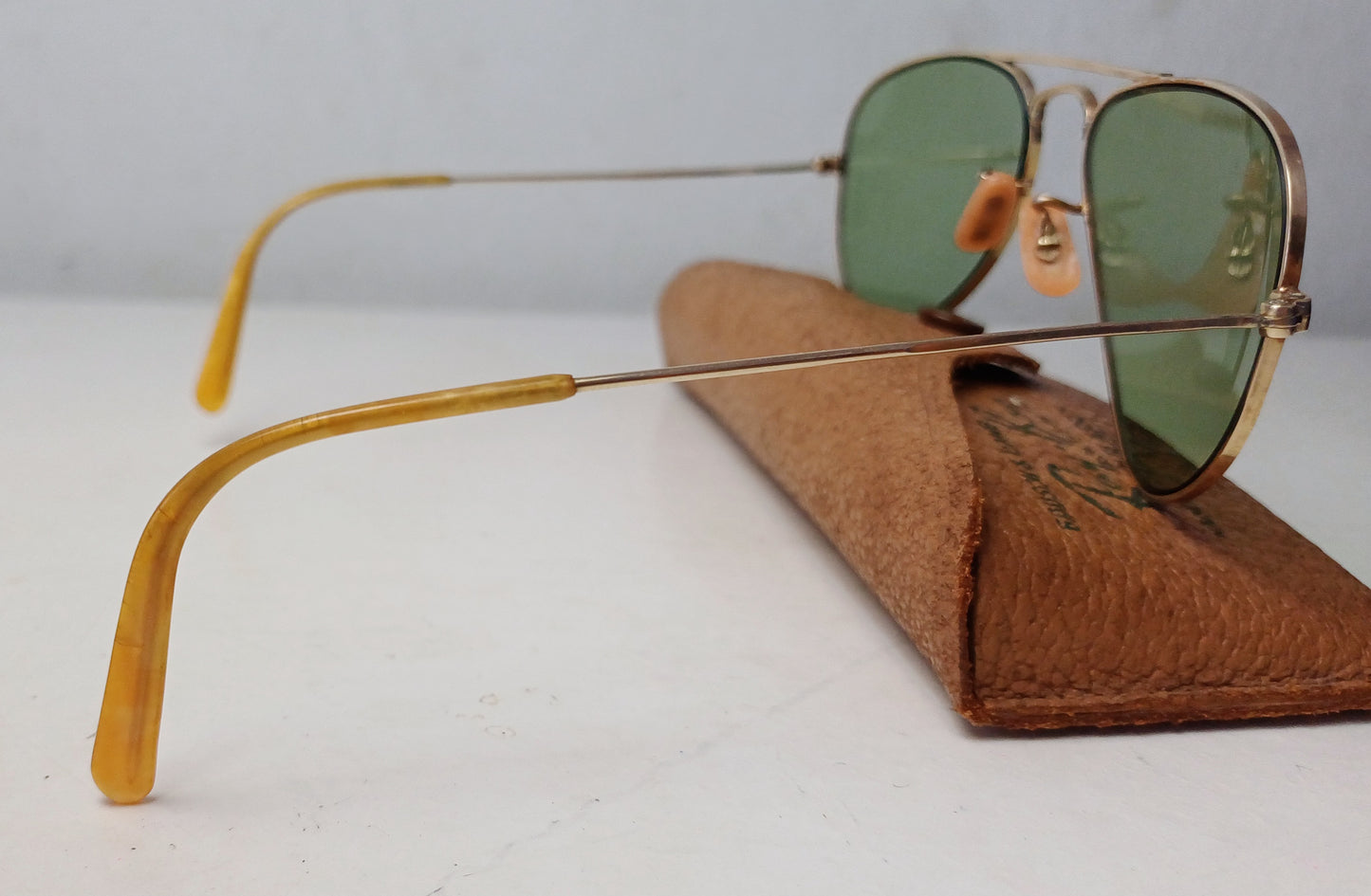 1940's RAYBAN AVIADOR B&L USA talla 1 small oro 12K GF gafas piloto