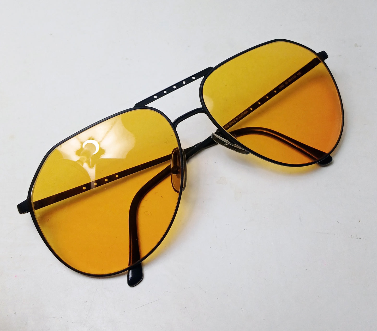 1980's CARRERA made in Austria modelo 5343 lens ambar pilot Sunglasses