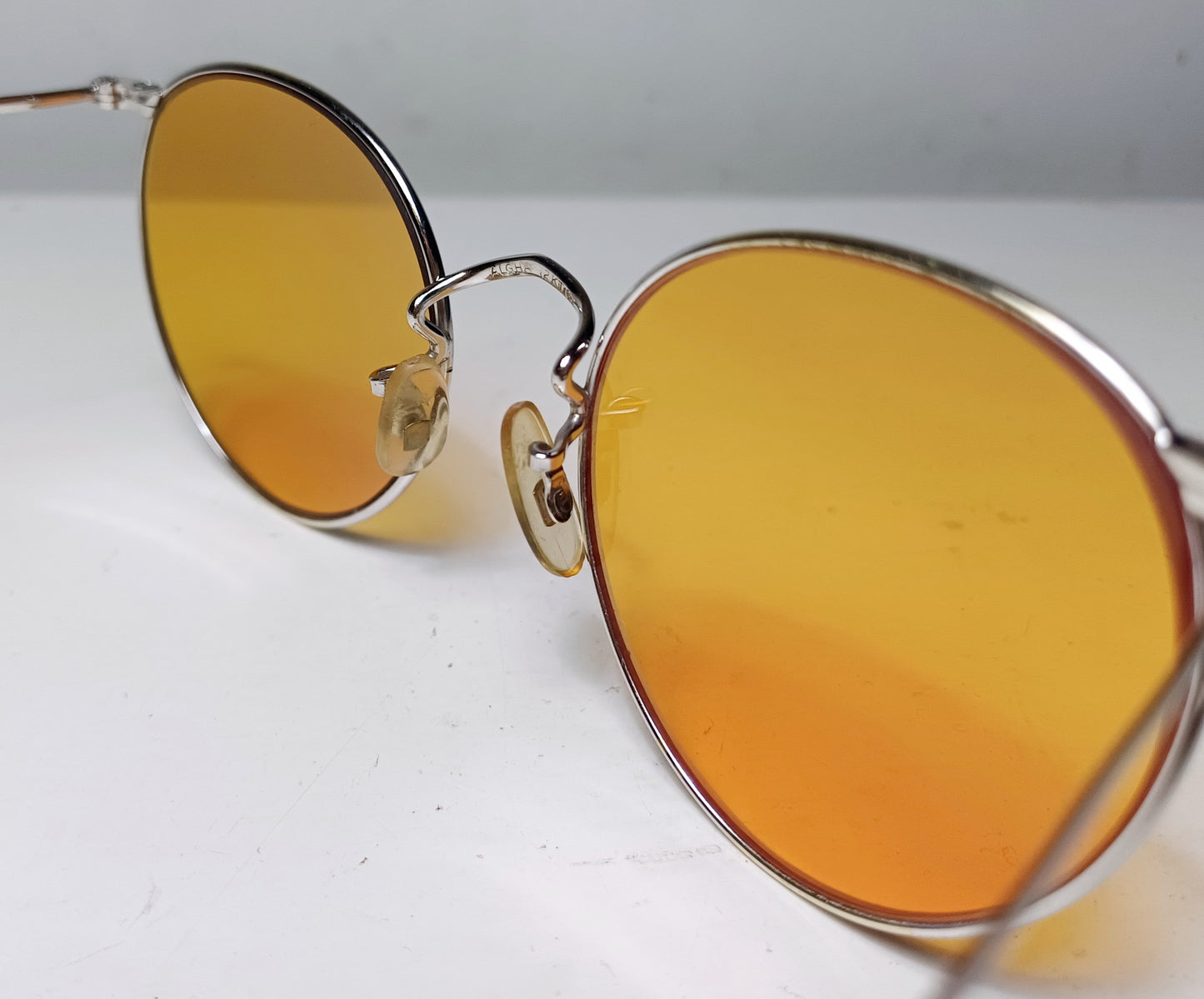 1970's ALGHA made in England White Gold 12KT GF model panto