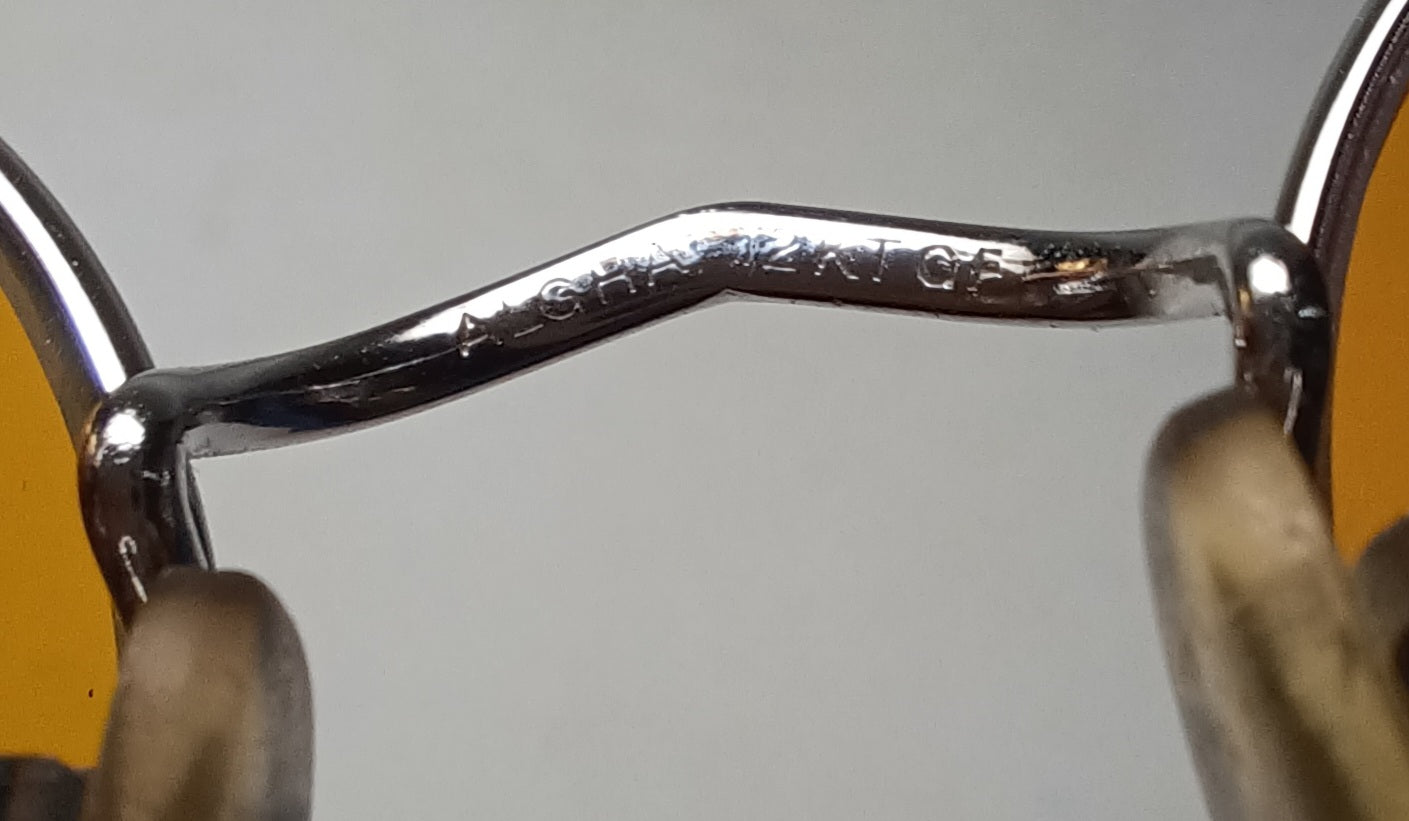 1970's ALGHA made in England White Gold 12KT GF model panto