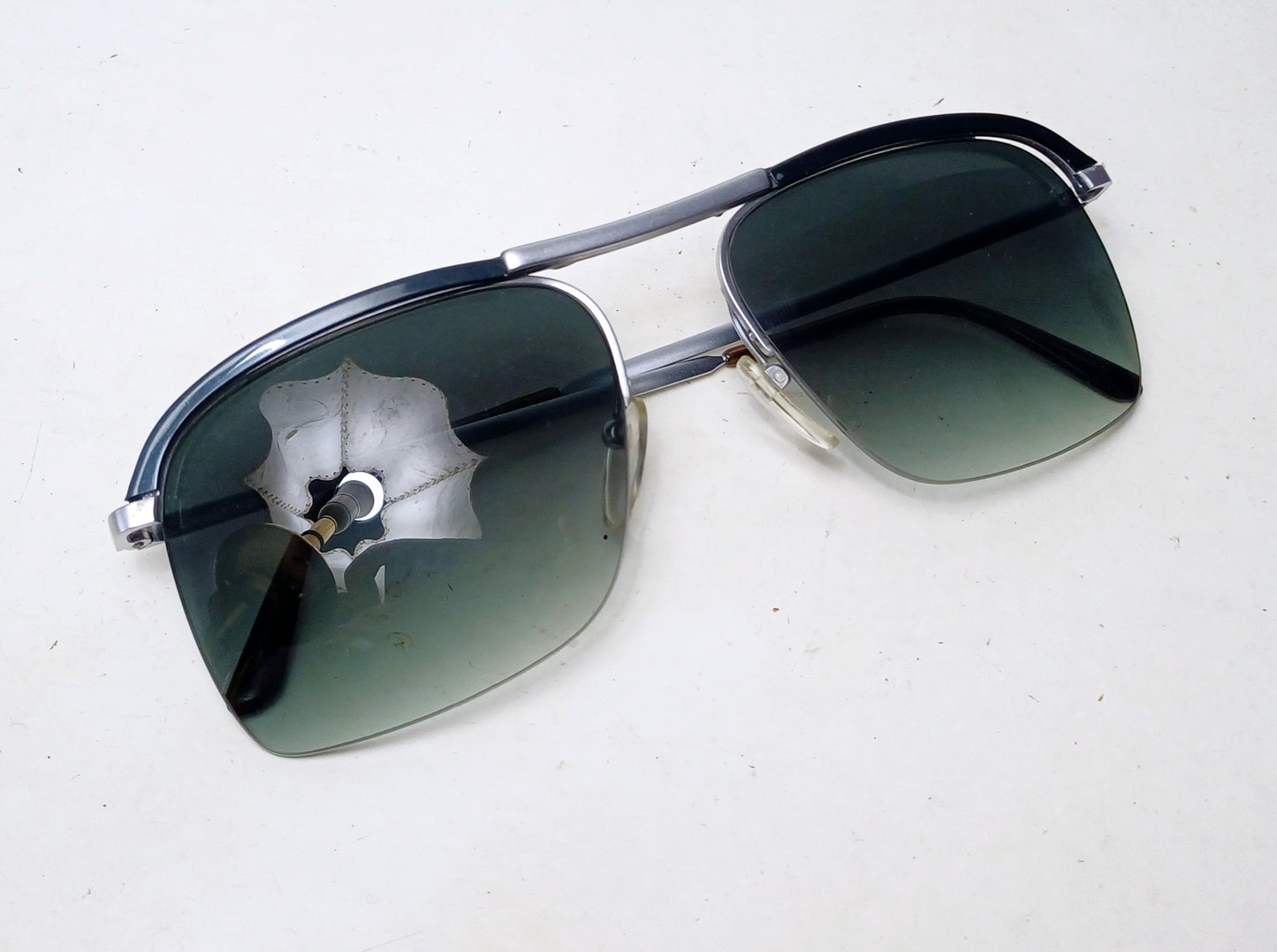 1970's LOGO PARIS made in France model aviator half rim
