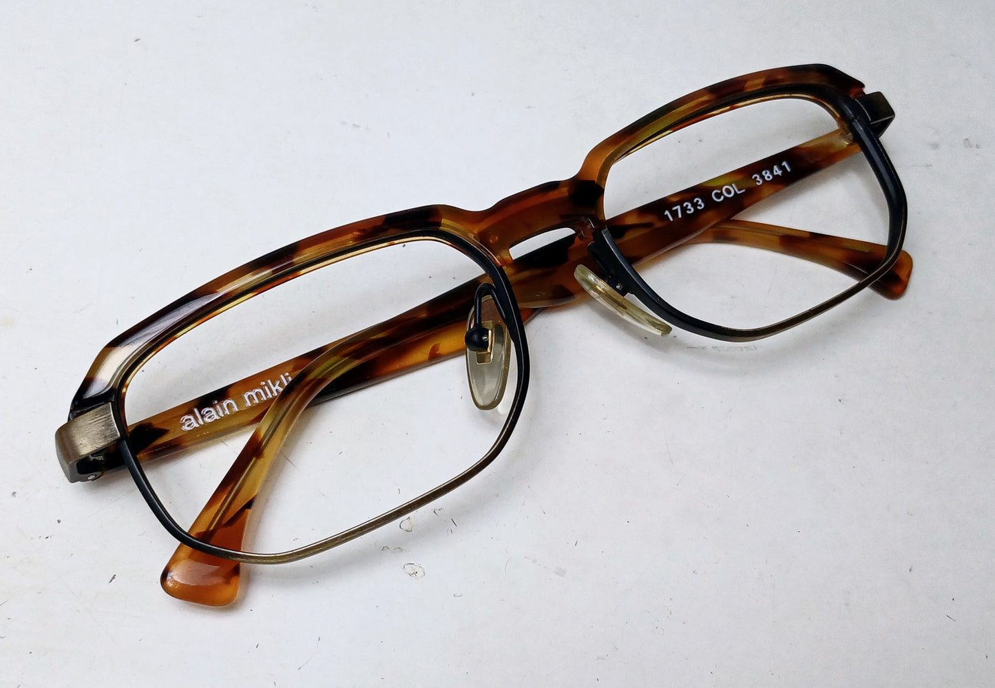 1980's ALAIN MIKLI made in France Francia gafas geek Johnny depp glasses