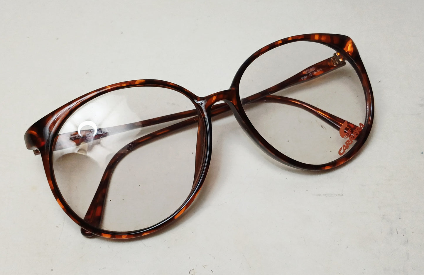 1980's CARRERA made in Austria modeo 5354 optyl oval glasses
