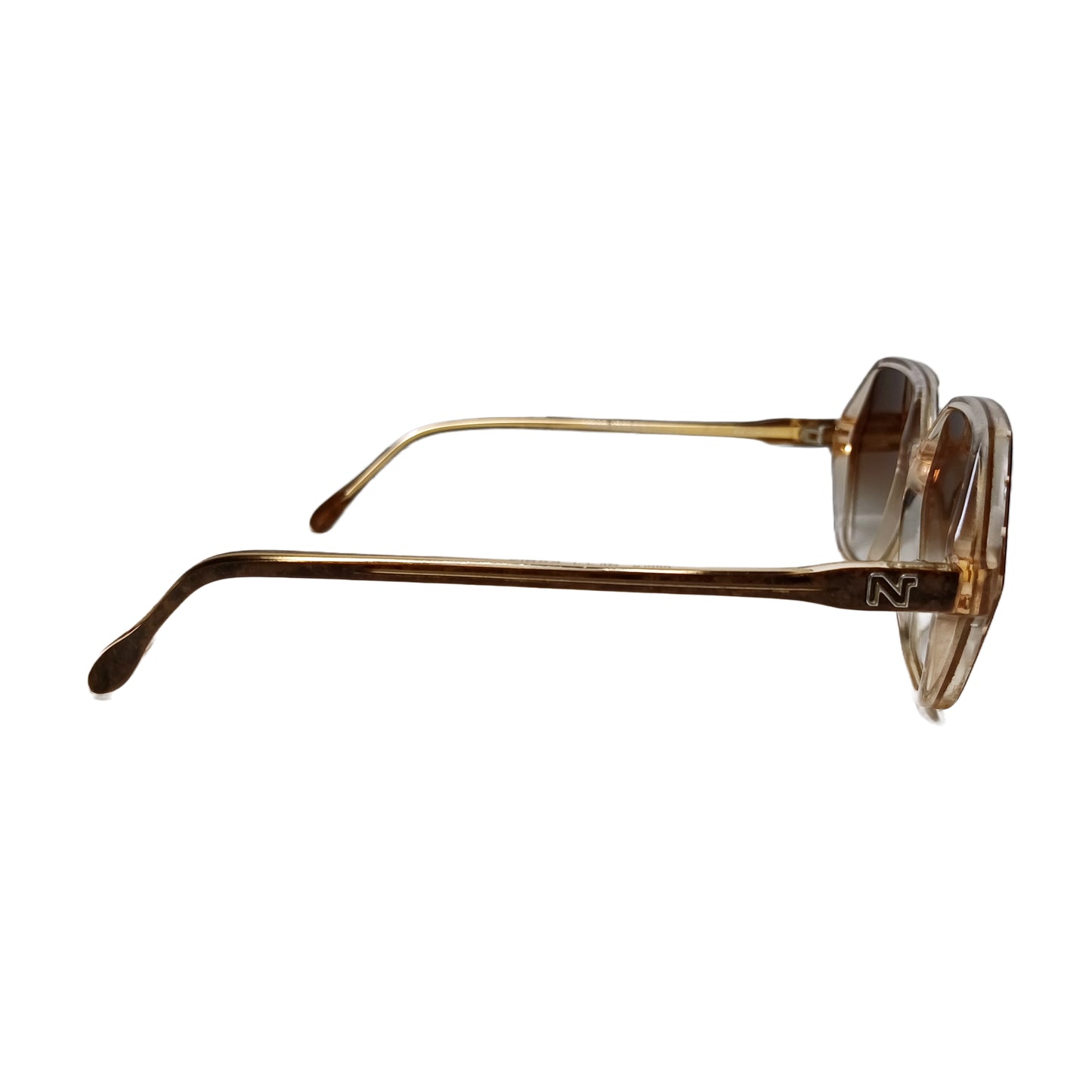 1970's NINA RICCI Sunglasses Hexagon Model 1736 Made in France