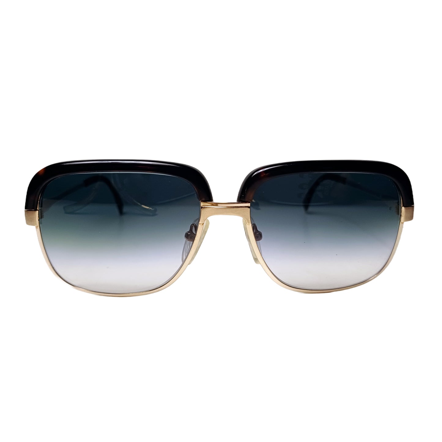 1970's O.T.O OTO Gold 14K GP made Italy model clubmaster Old School