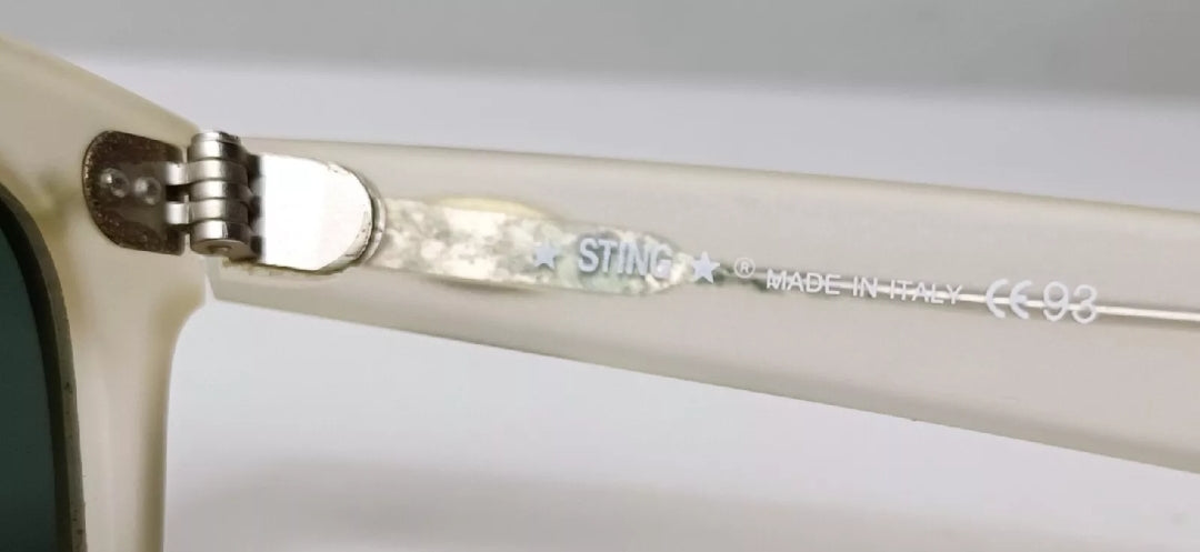 1990's STING sunglasses made in Italy wayfarer