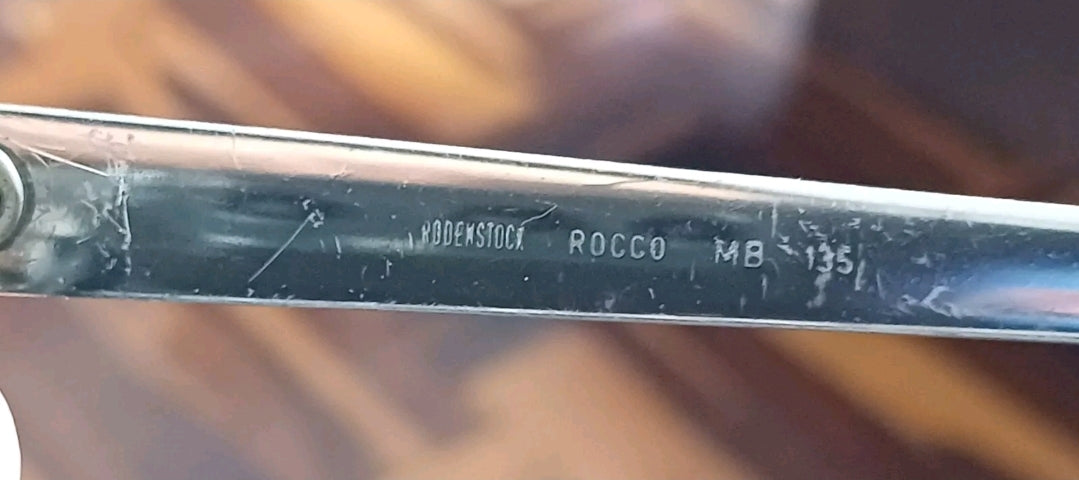 1960’s RODENSTOCK model ROCCO made in Germany geek glasses