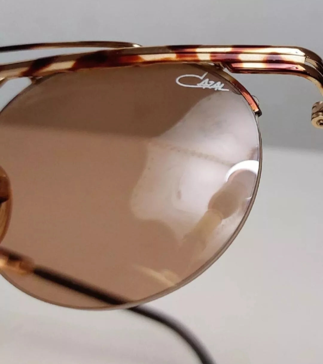 CAZAL New vintage sunglasses mod. 748 half rim Germany NOS CAZAL 748 fashion