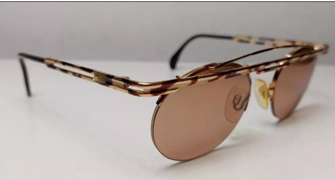 CAZAL New vintage sunglasses mod. 748 half rim Germany NOS CAZAL 748 fashion
