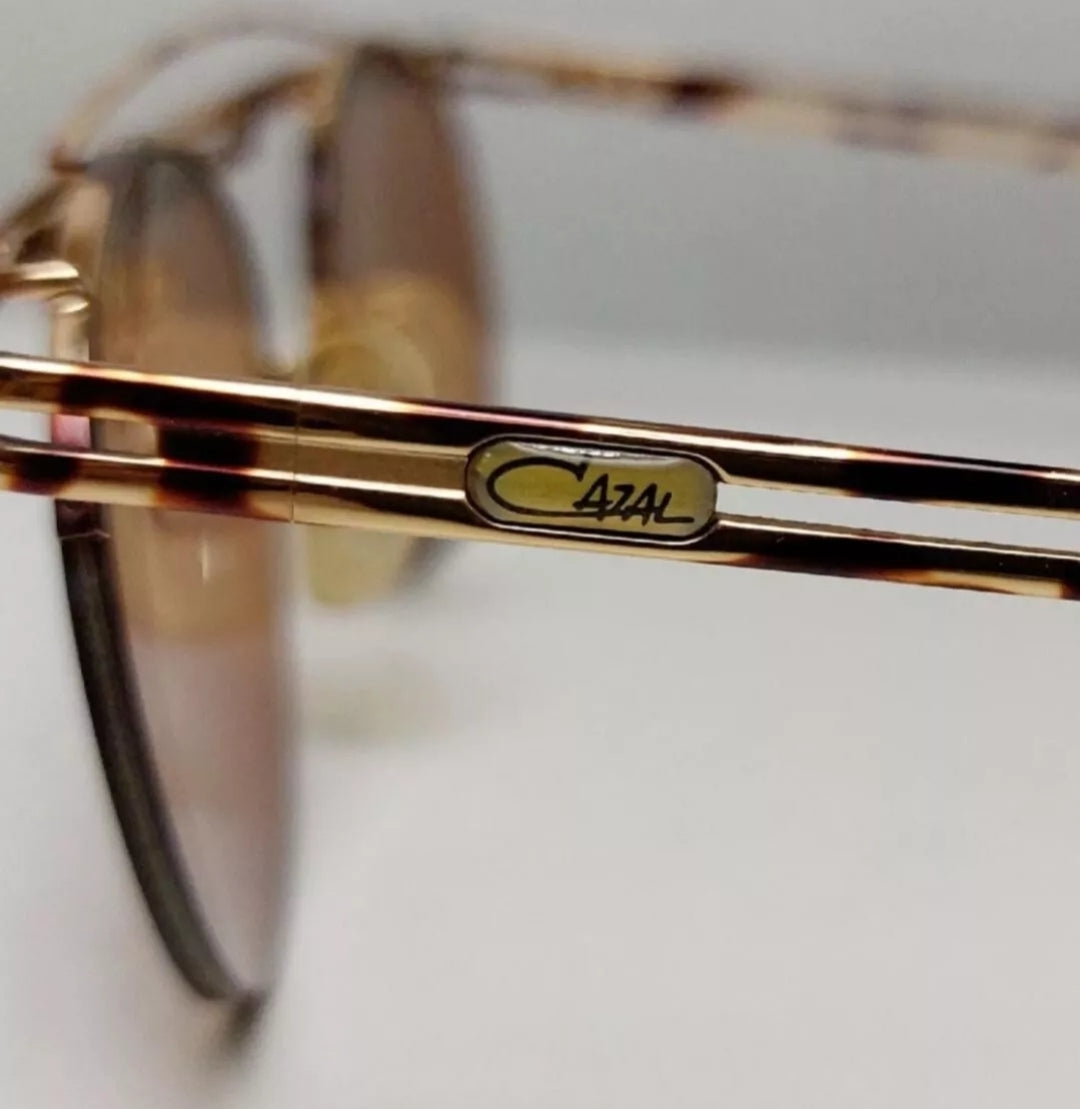 CAZAL New vintage sunglasses mod. 748 half rim Germany NOS CAZAL 748 fashion
