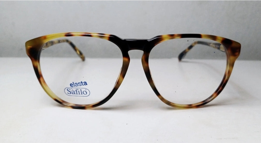 1980's SAFILO made in Italy Modelo aviador animal print