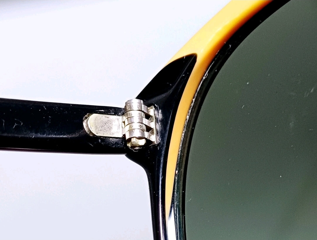 1970's SAFILO Made in Italy AVIADOR Cristales espejo gafas piloto
