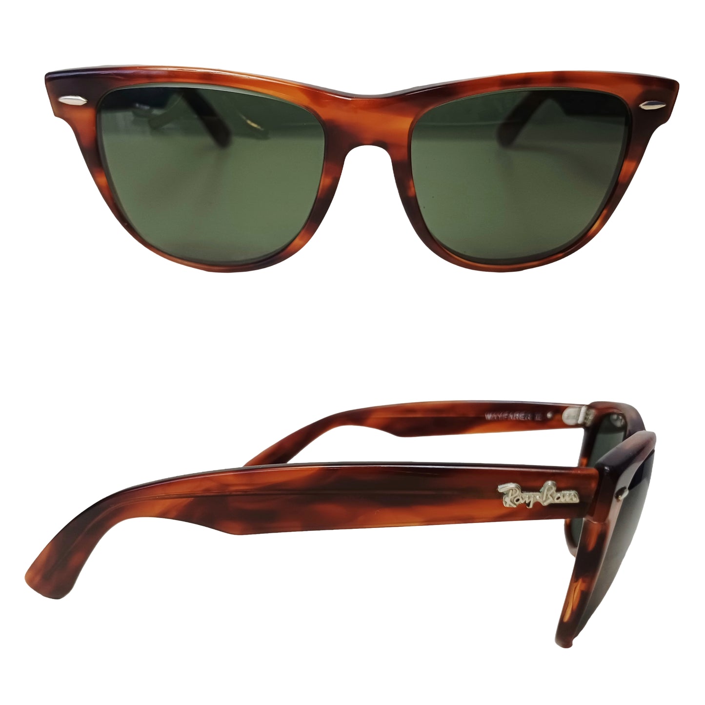 1980's RAYBAN B&L USA 🇺🇲 MODELO WAYFARER II tortoise Sunglasses