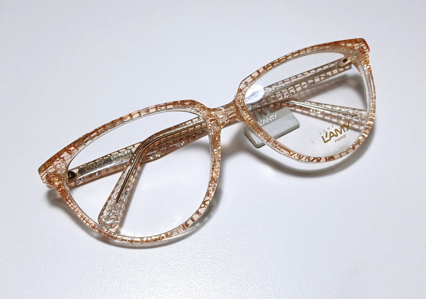 1980's  LAMY L'amy made in Italy CAT EYE glasses fashion eyewear