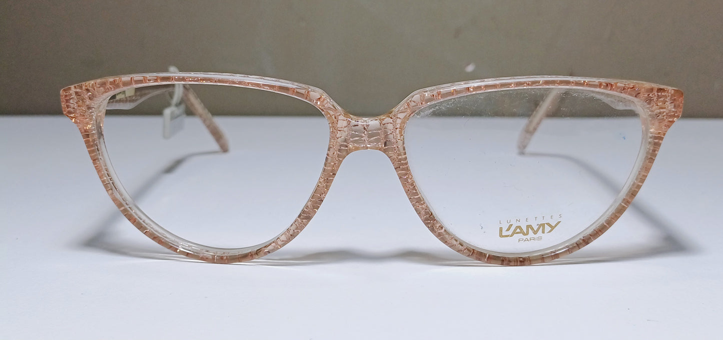 1980's  LAMY L'amy made in Italy CAT EYE glasses fashion eyewear