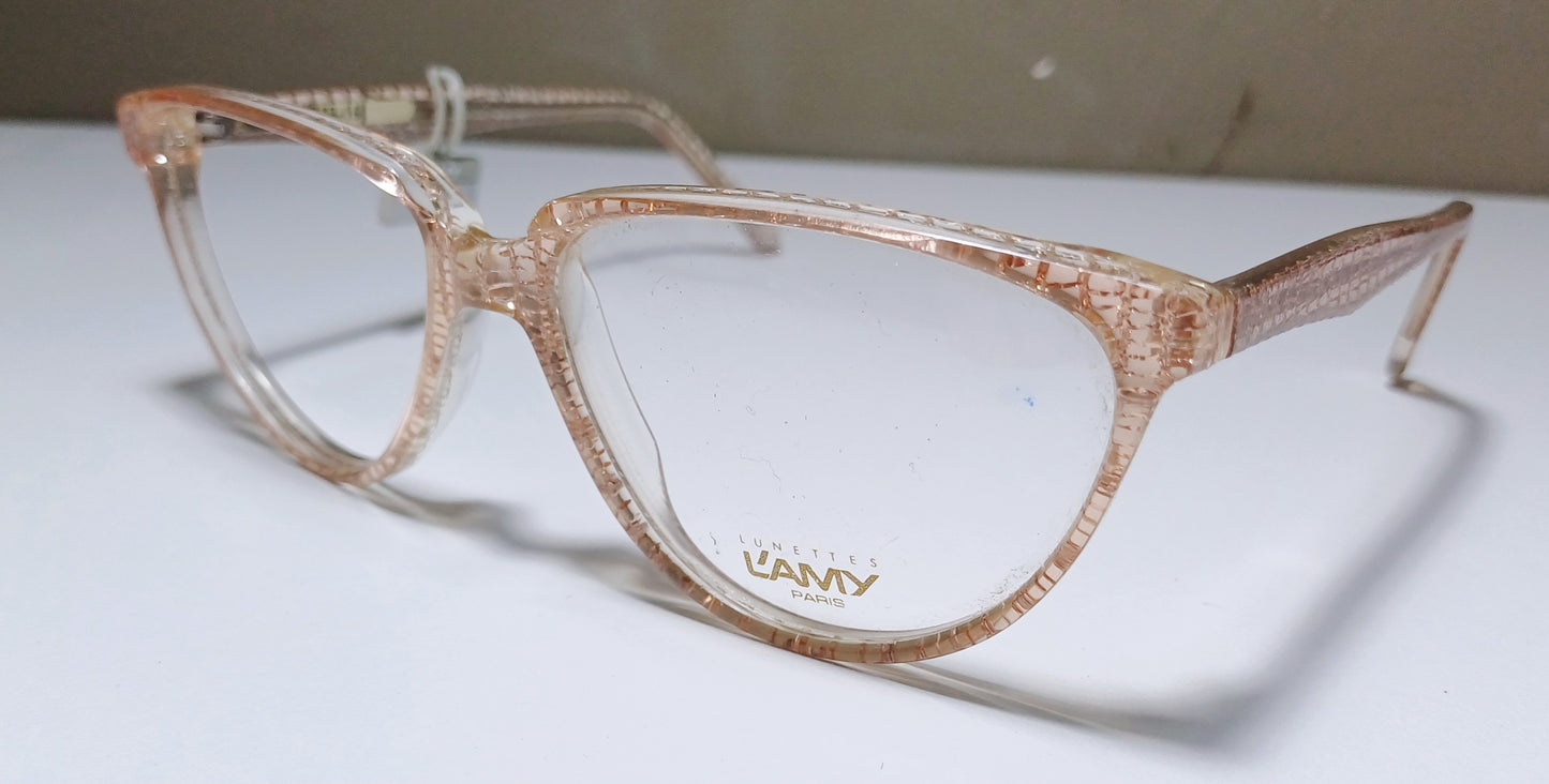 1980's  LAMY L'amy made in Italy CAT EYE glasses fashion eyewear