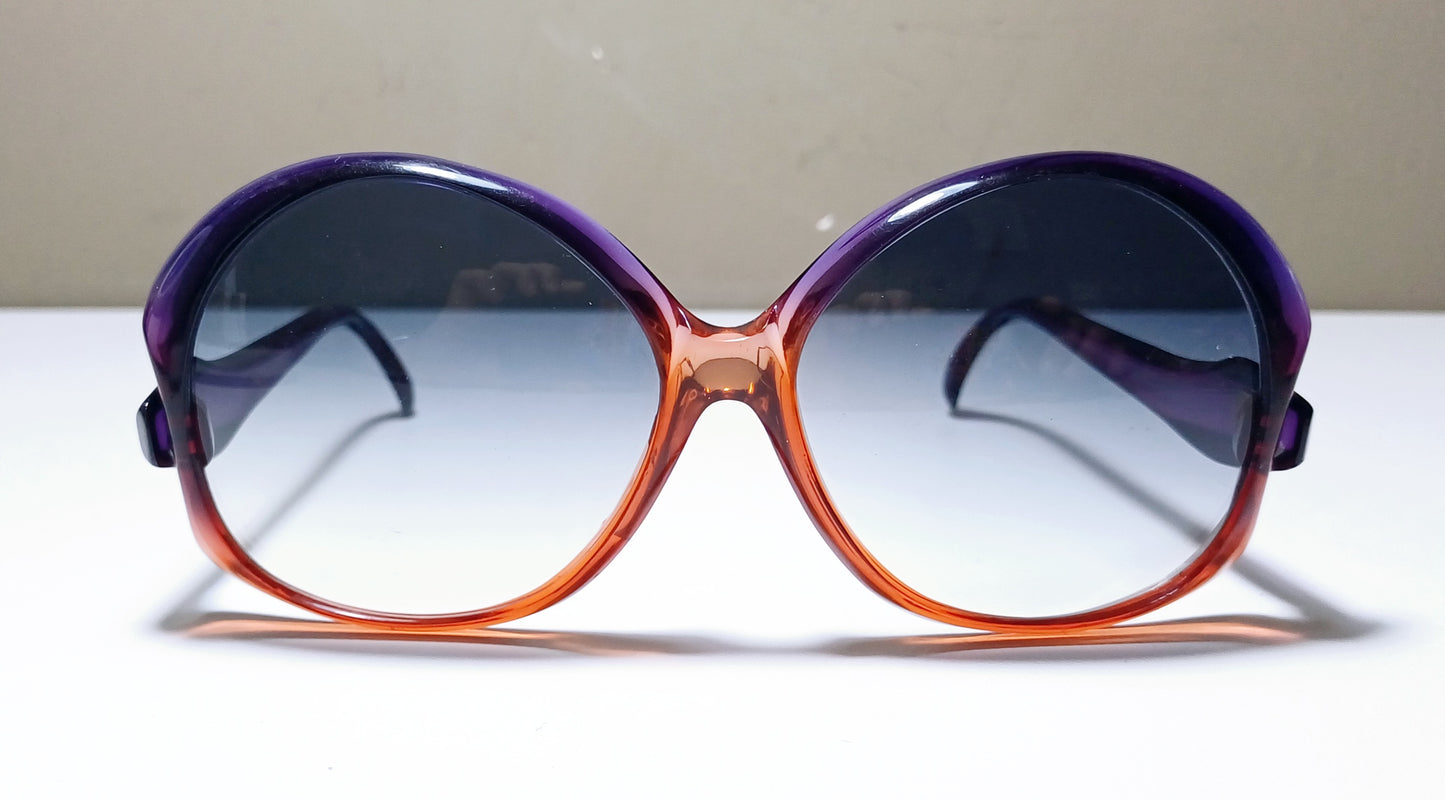 1970's MO.LE made in France sunglasses oversized butterfly eyewear