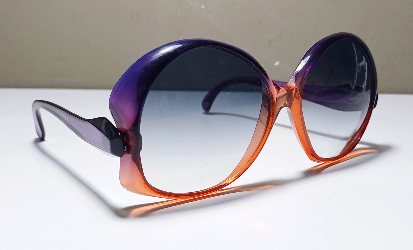 1970's MO.LE made in France sunglasses oversized butterfly eyewear