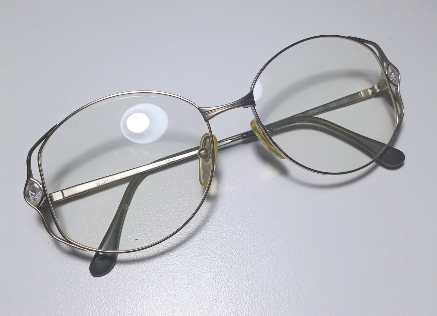 1990's GIORGIO ARMANI made in Italy mod. 206 fashion eyewear