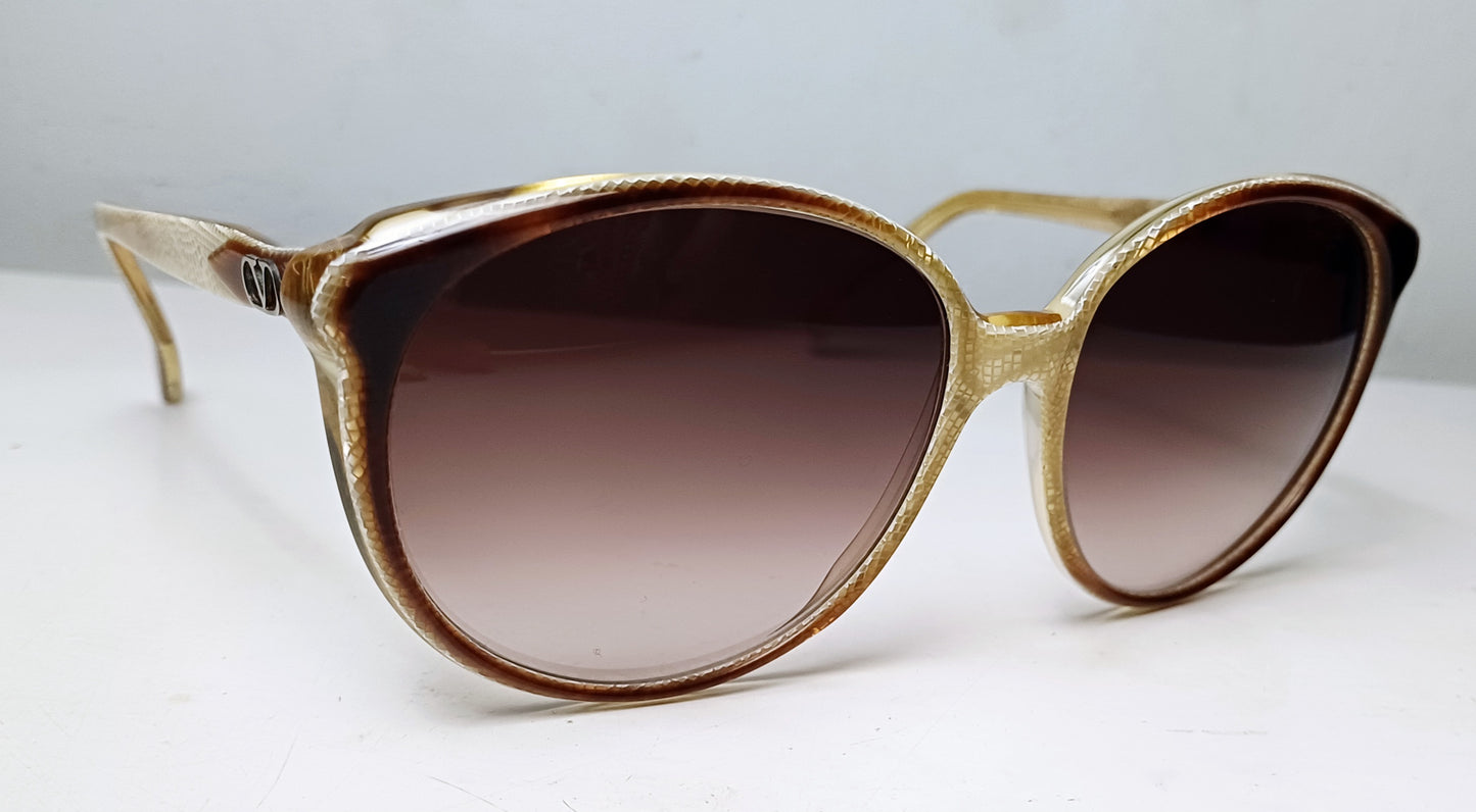 1980's VALENTINO Sunglasses made in Italy Snake Model 506 oversized