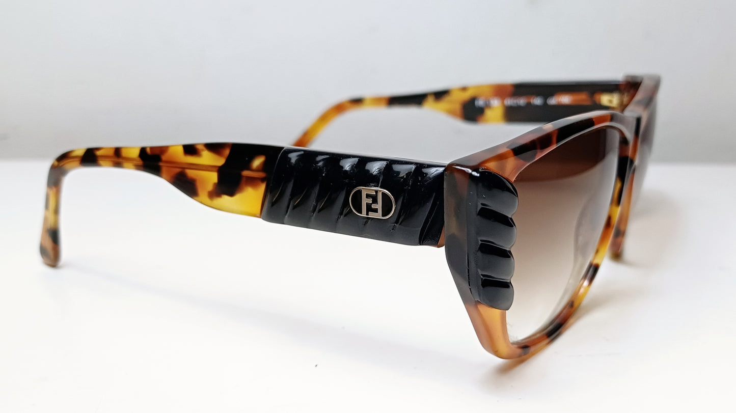 1990's FENDI sunglasses Made in Italy Model FS 133  Geek Glasses Eyewear