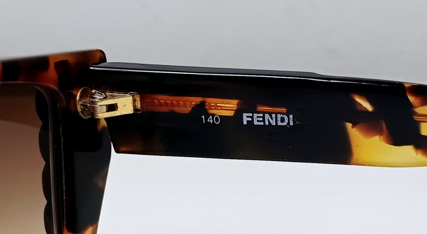 1990's FENDI sunglasses Made in Italy Model FS 133  Geek Glasses Eyewear