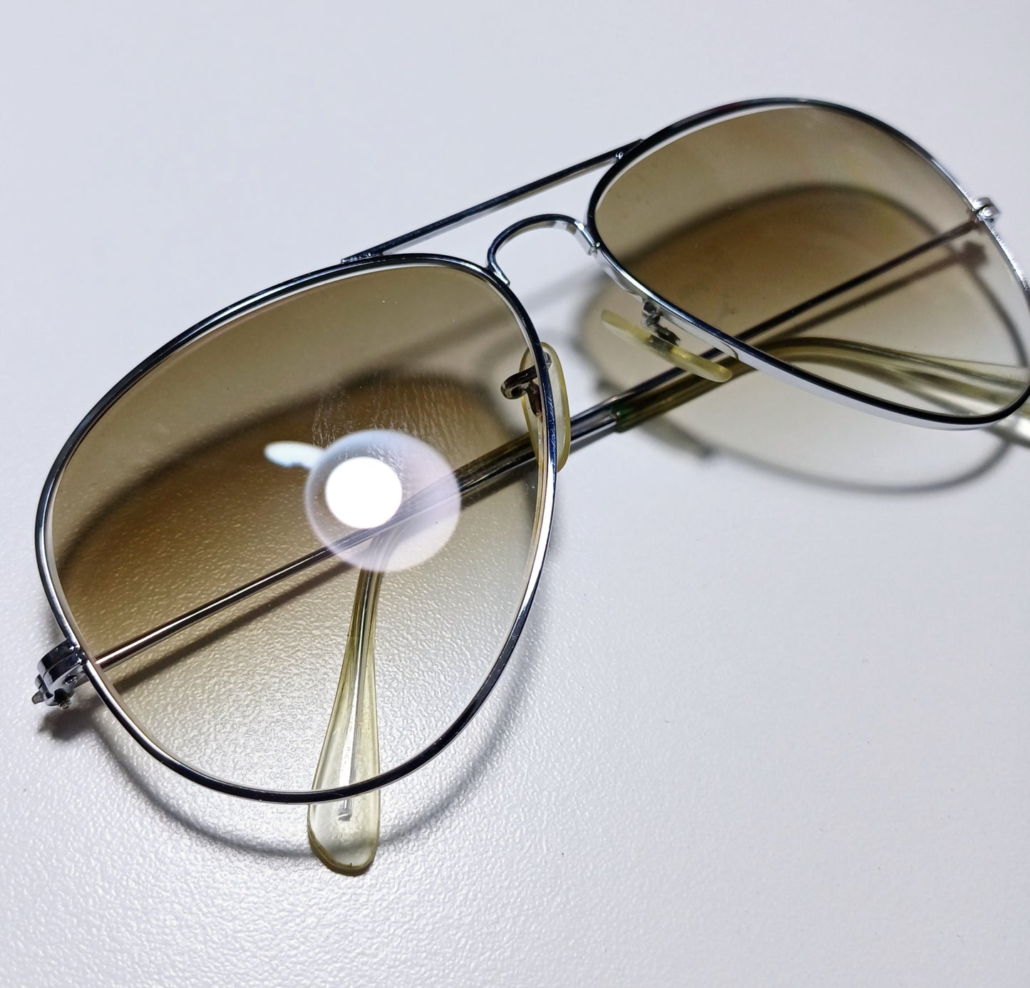 1970's INDO sunglasses pilot made in Spain mineral lens aviator eyewear