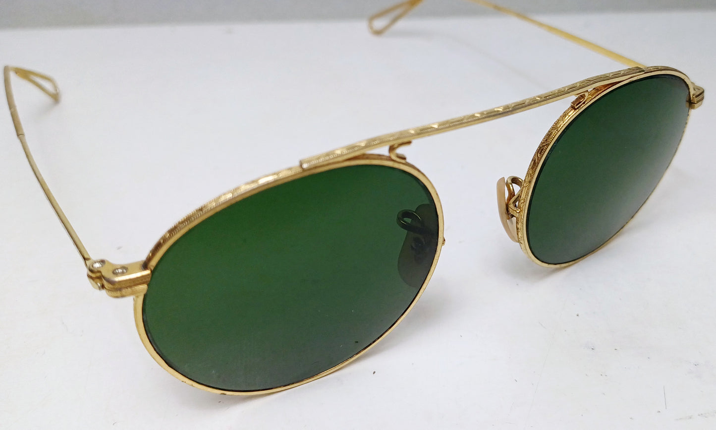 1980’s RAYBAN B&L USA W1697 CLASSIC  METALS ARISTA round Metal