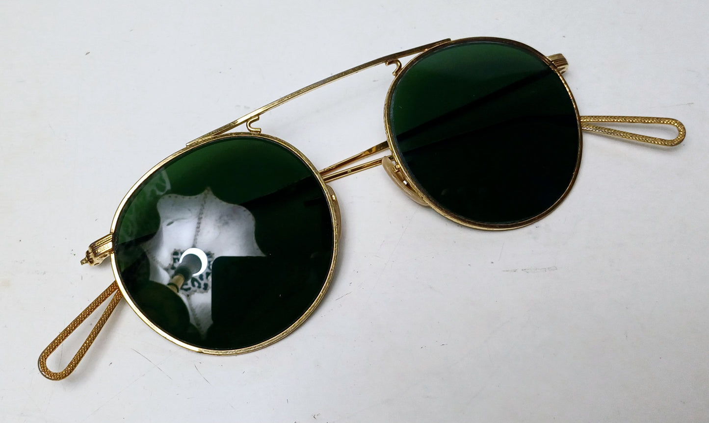 1980’s RAYBAN B&L USA W1697 CLASSIC  METALS ARISTA round Metal