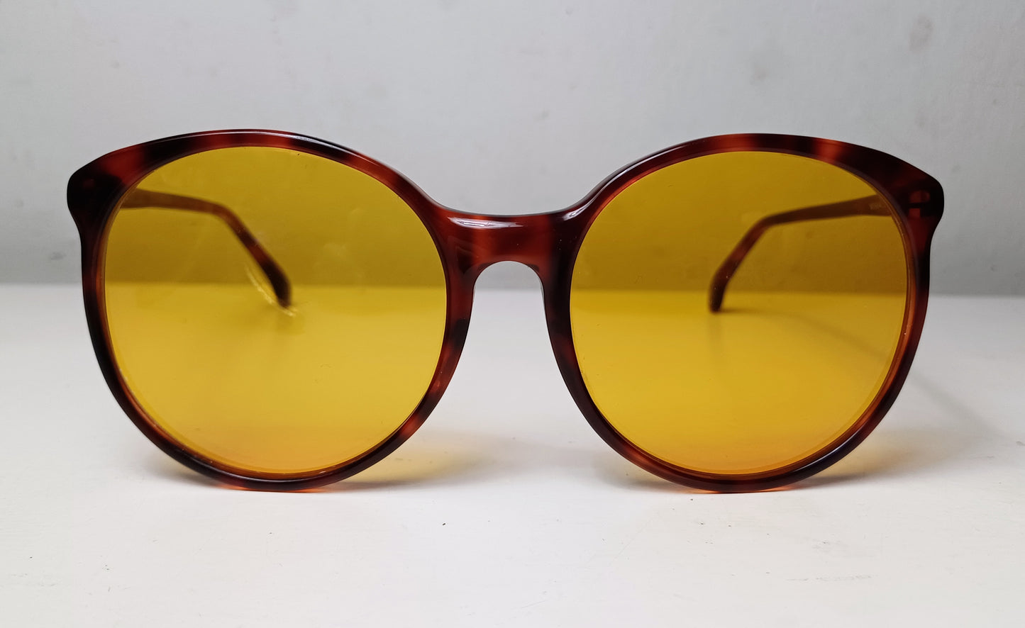 1980's RAYBAN B&L USA Mod. W0664 panto glasses / amber lens CR39 Customized