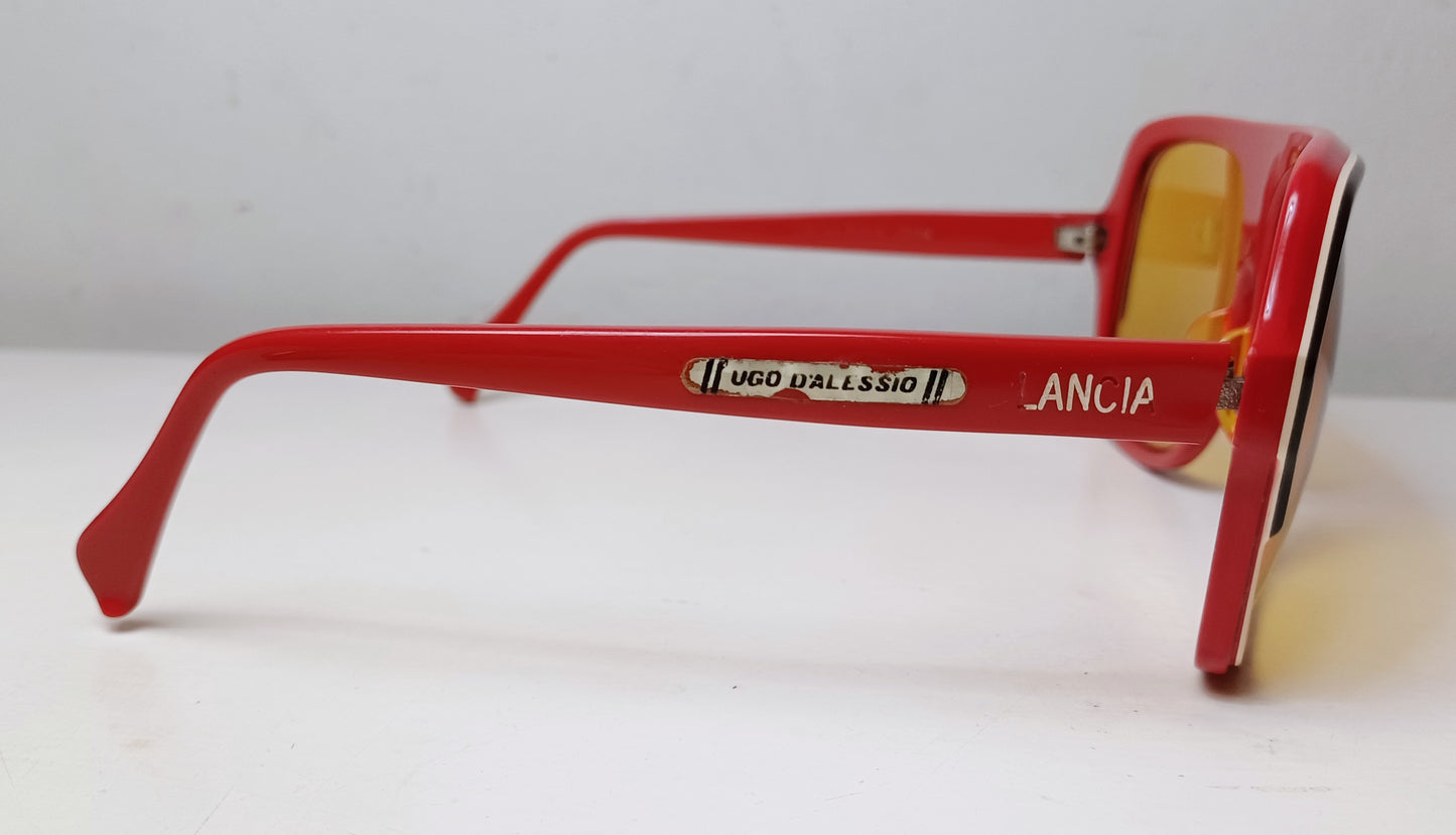 1980's UGO DALESSIO made in Italy Eyewear Aviator Sunglasses