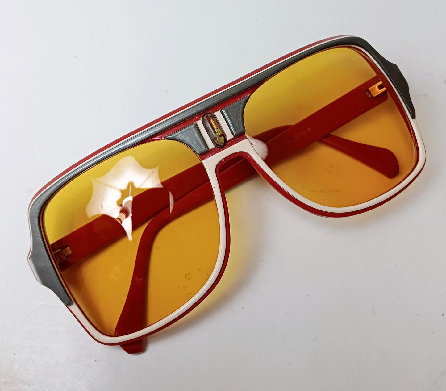 1980's UGO DALESSIO made in Italy Eyewear Aviator Sunglasses