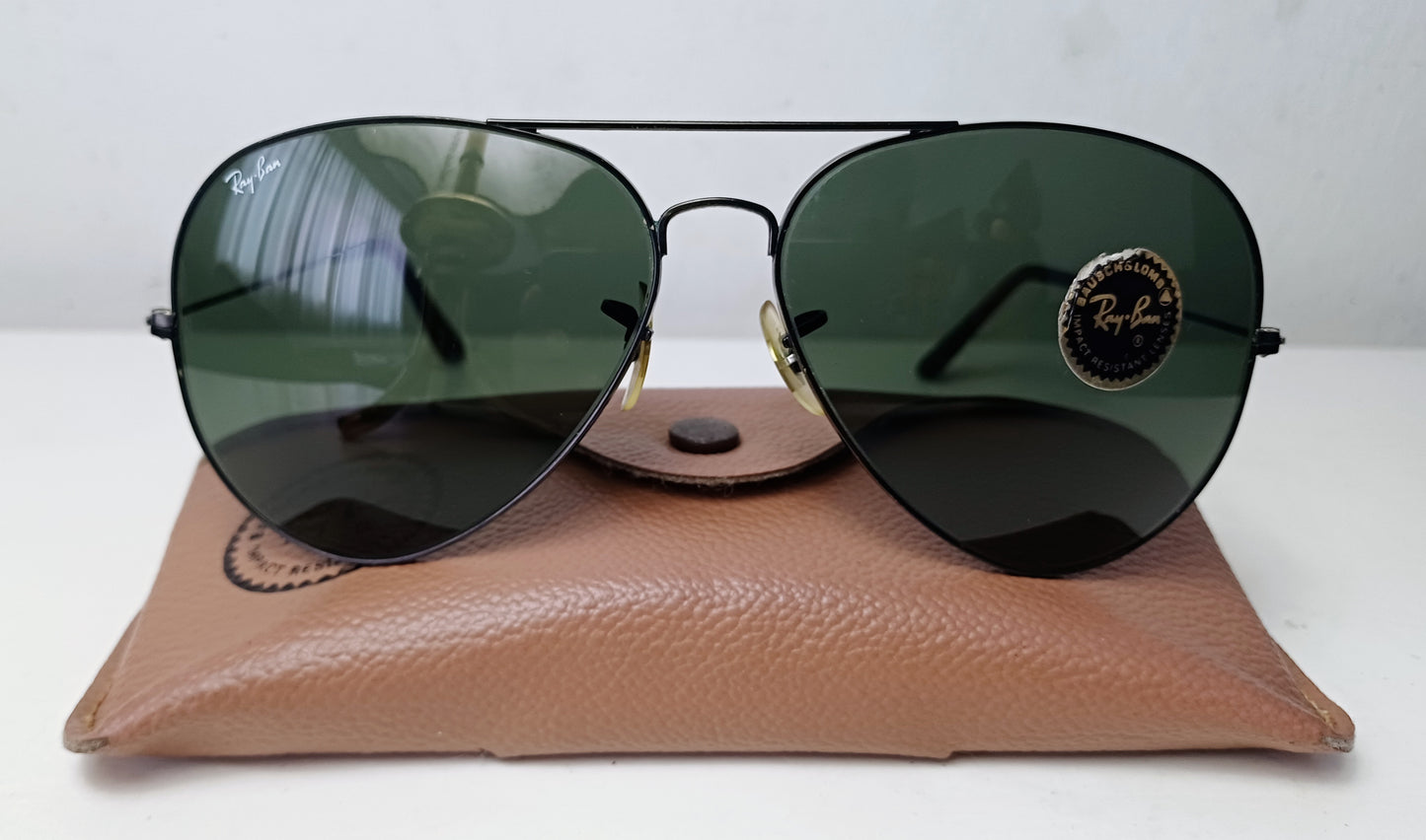 1980's RAYBAN B&L USA AVIATOR made in USA size 64mm modelo raro piloto