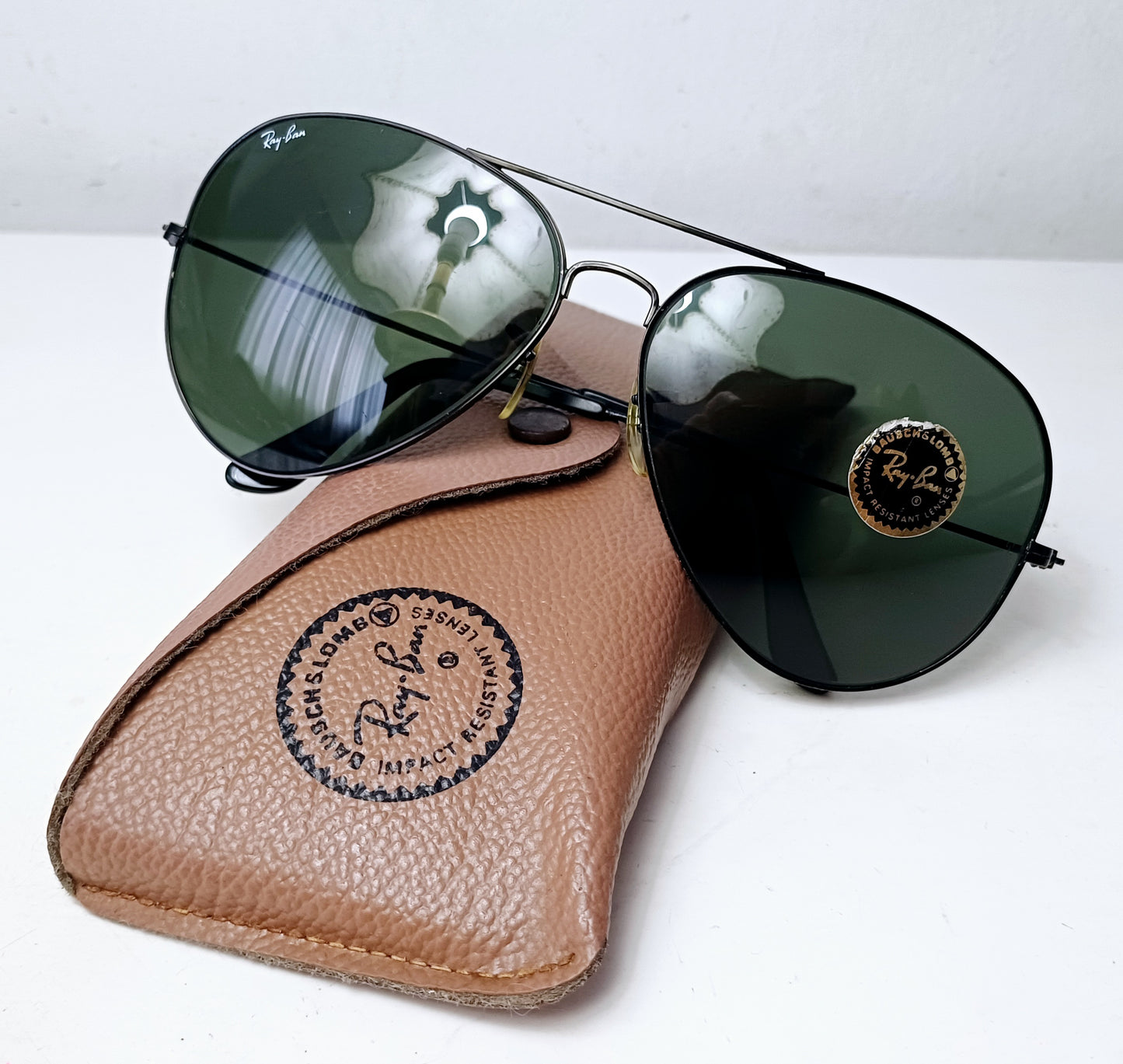 1980's RAYBAN B&L USA AVIATOR made in USA size 64mm modelo raro piloto