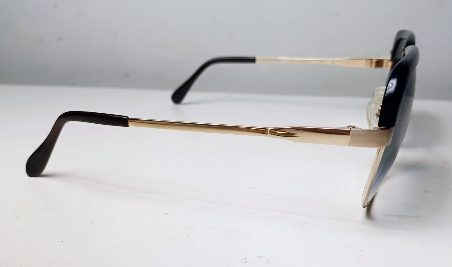 1970's O.T.O OTO Gold 14K GP made Italy model clubmaster Old School