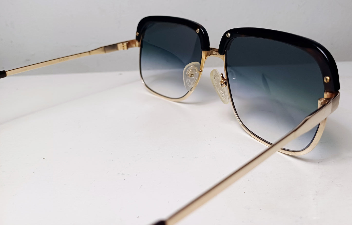 1970's O.T.O OTO Gold 14K GP made Italy model clubmaster Old School