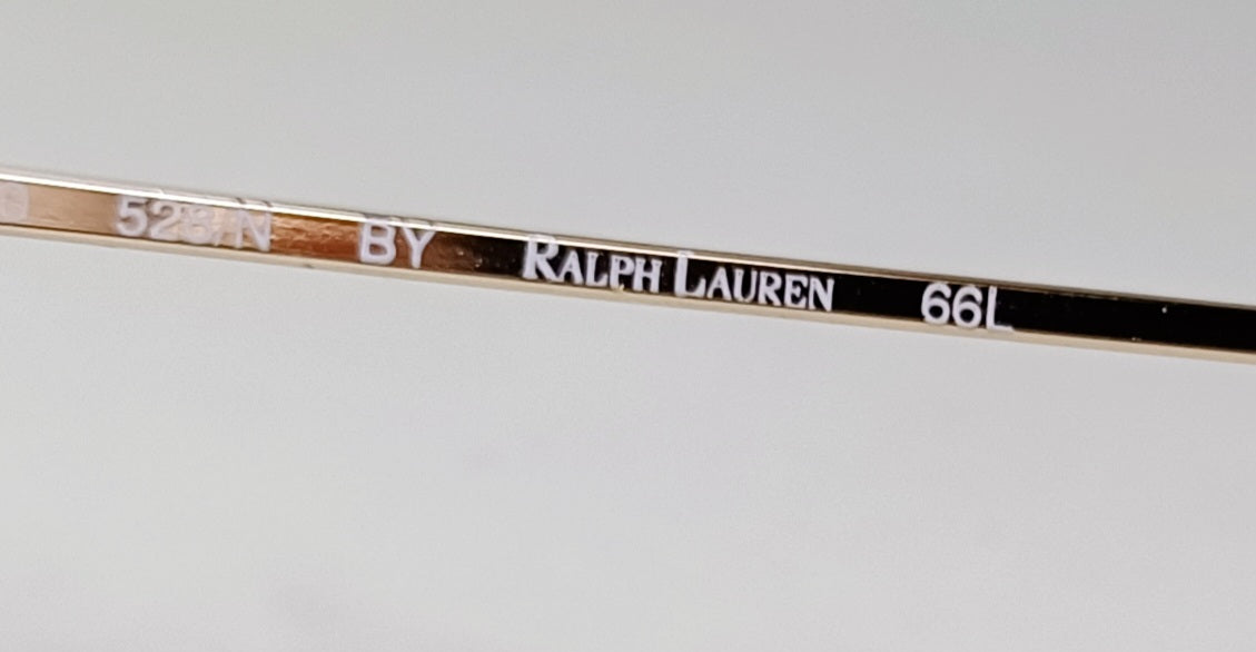 1980's POLO RALPH LAUREN Made in Italy modelo 528 panto (oval) 53[]19