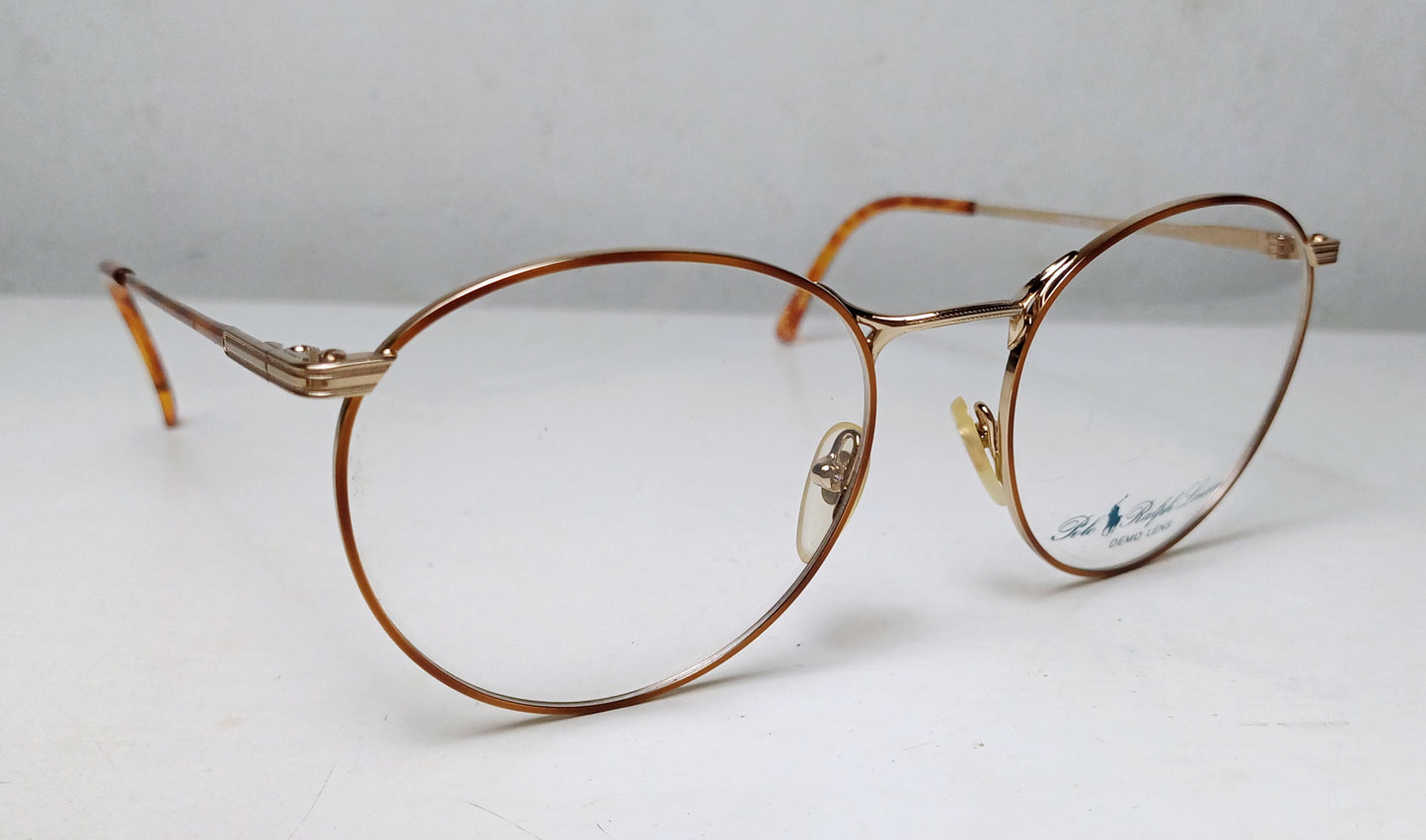 1980's POLO RALPH LAUREN Made in Italy modelo 528 panto (oval) 53[]19