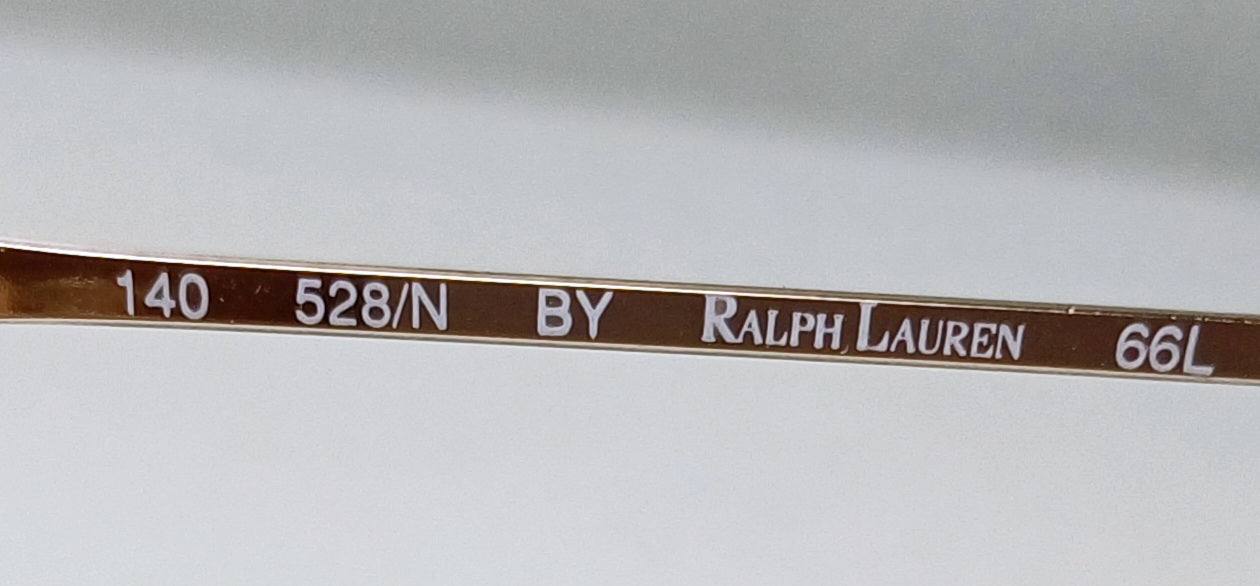1980's POLO RALPH LAUREN Made in Italy modelo 528 panto (oval) 53[]19