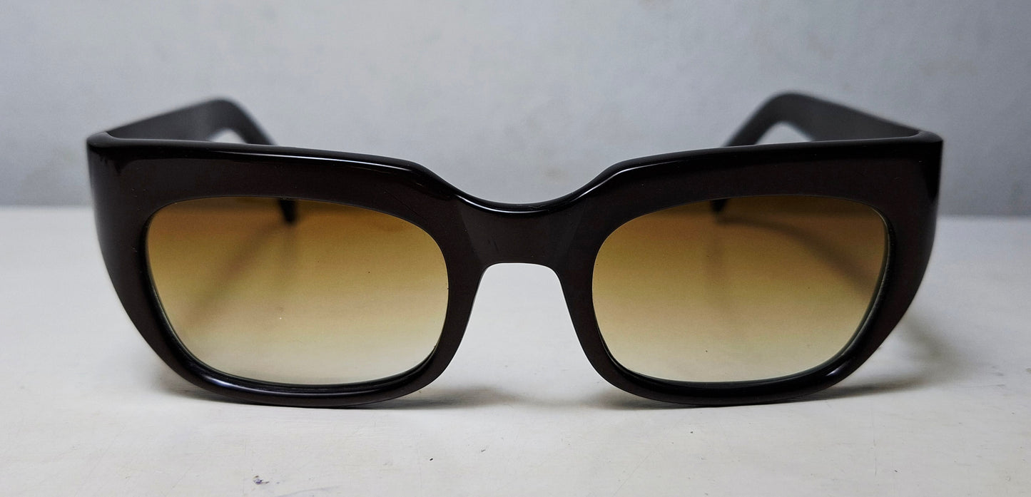 1960's FILOS made in Italy gafas geek sólidas old school