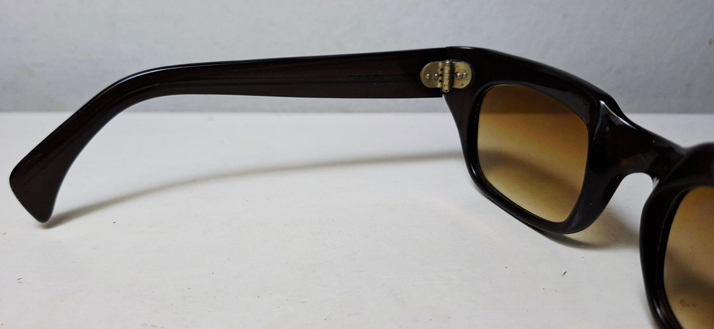 1960's FILOS made in Italy gafas geek sólidas old school