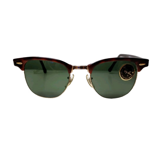 1980's RAYBAN B&L USA Clubmaster W0366 49mm G15